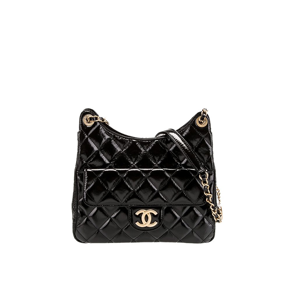 Chanel 23C Hobo New Gold Coin Bag