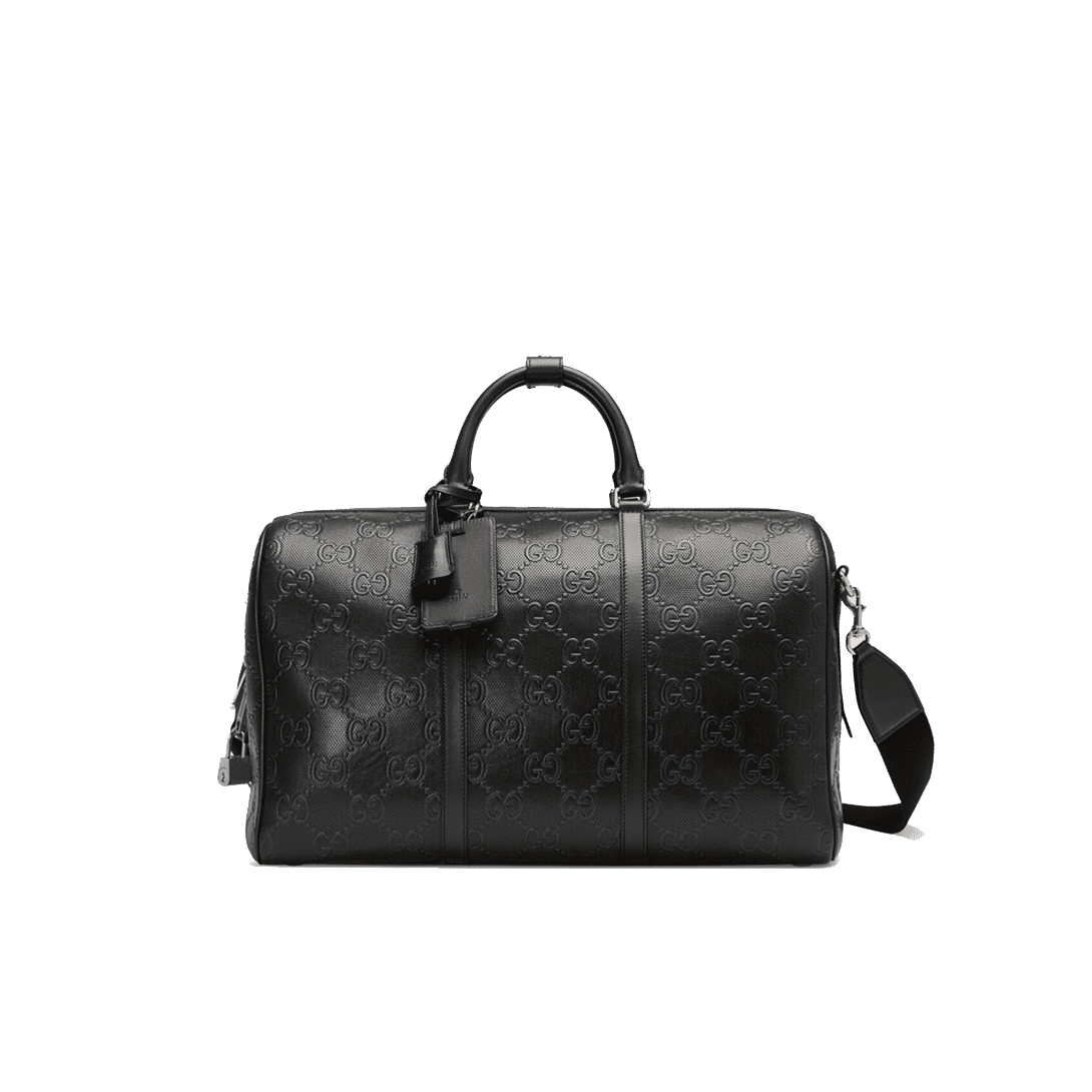 Gucci GG Embossed Duffle Bag