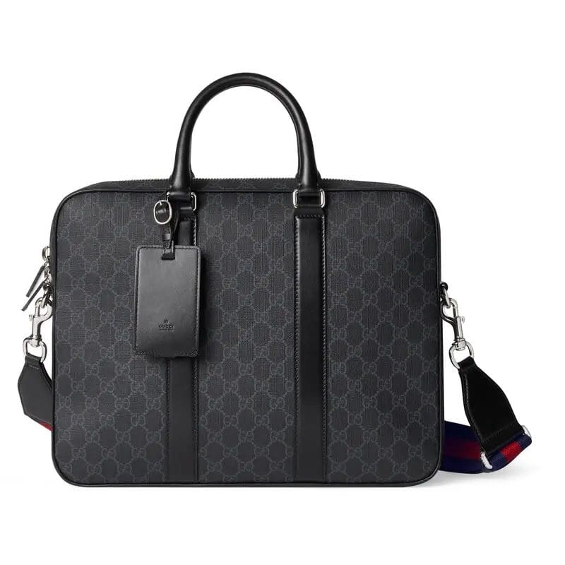 GUCCI BRIEFCASE WITH SHOULDER STRAP